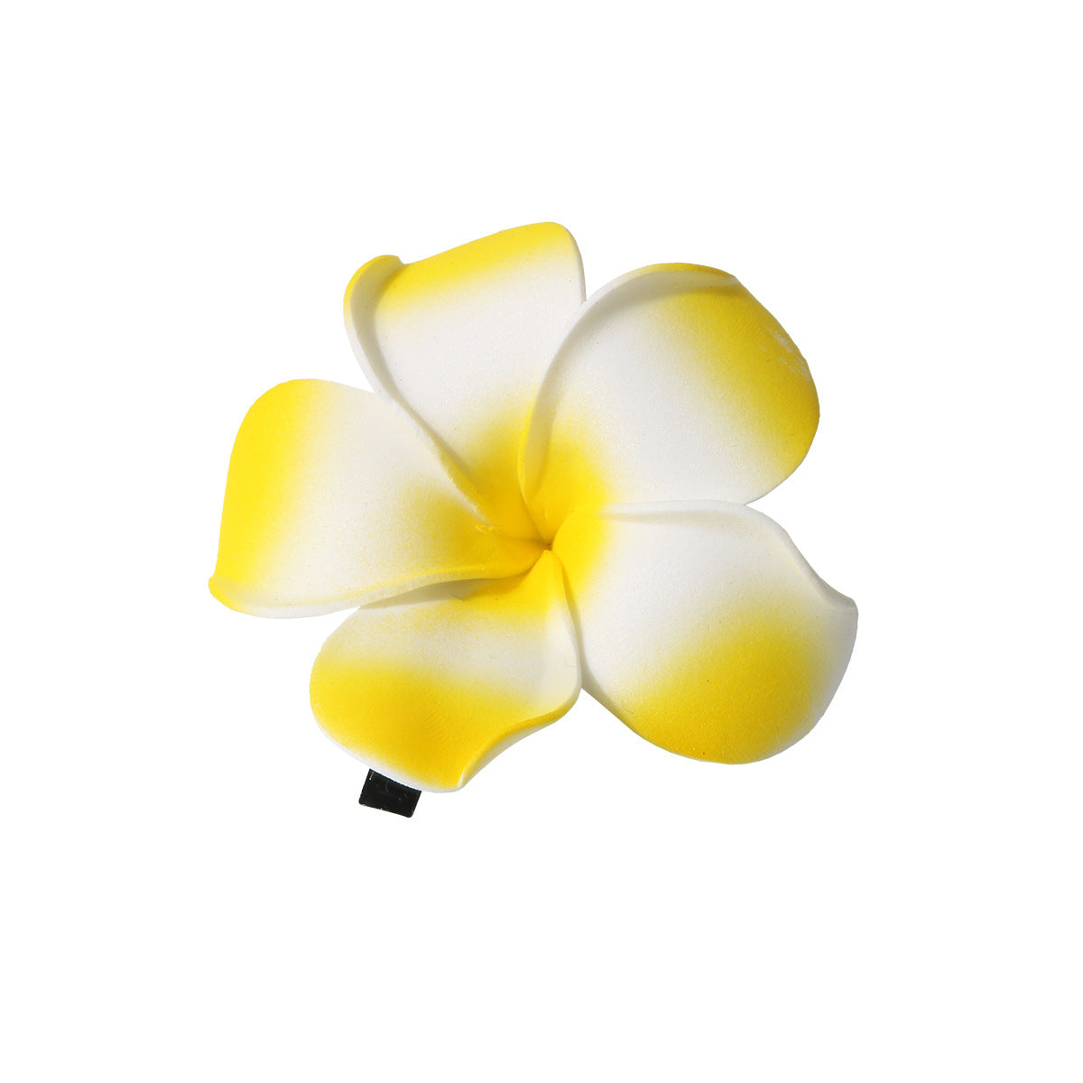 Foam Plumeria Hair Clip Tropical Flower Accessory