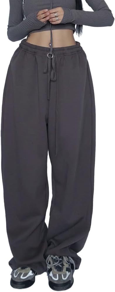 Cozy Wide Leg Sweatpants for Fall Lounge & Streetwear