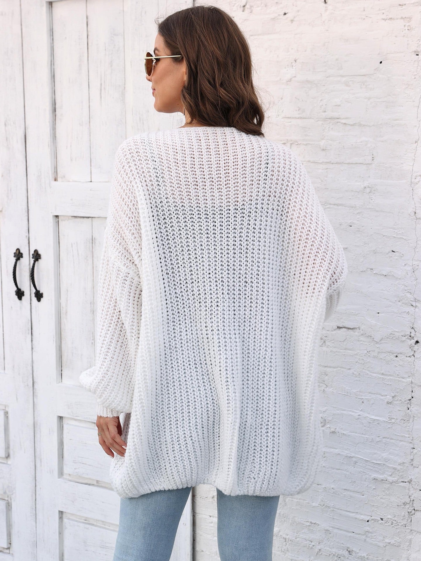 Women's Thick Coat Sweater Women's Cardigan Loose Lazy Style
