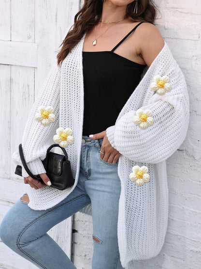 Women's Thick Knitting Sweater Cardigan Casual Sweater