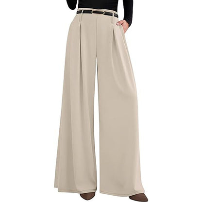 High Waist Wide Leg Dress Pants Business Casual Trousers