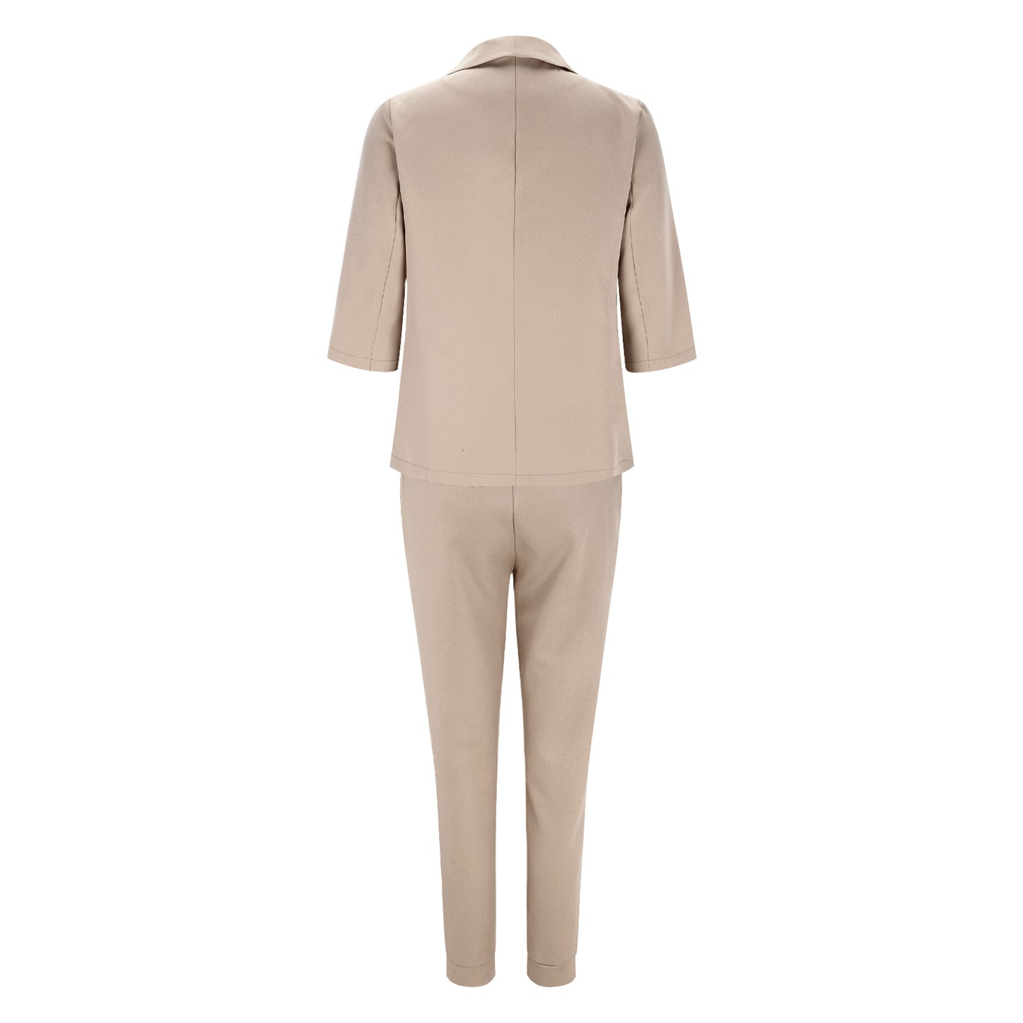 Women's Casual Blazer & Pants Two-Piece Suit Set