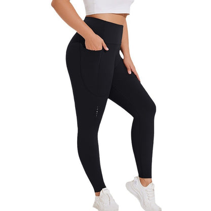 Puls Size High Waist Hip Lift Yoga Pants Peach Hip Fitness Pants