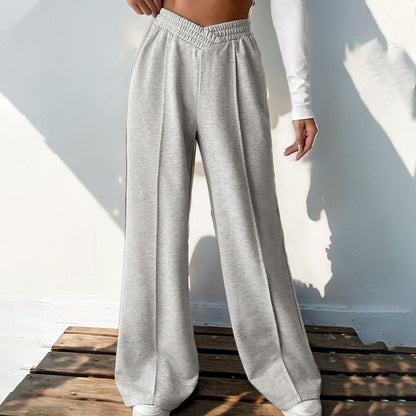 High Waist Wide Leg Lounge Pants Casual Flowy Sweatpants