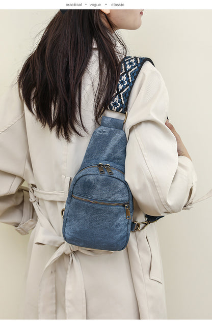 Sling Crossbody Fanny Packs Chest Bag for Work Shopping