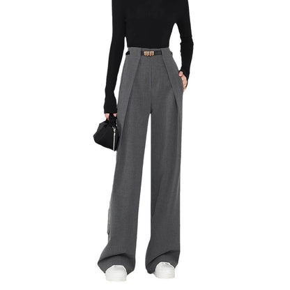 Women's Wide Leg Dress Pants High Waist Loose Straight Leg