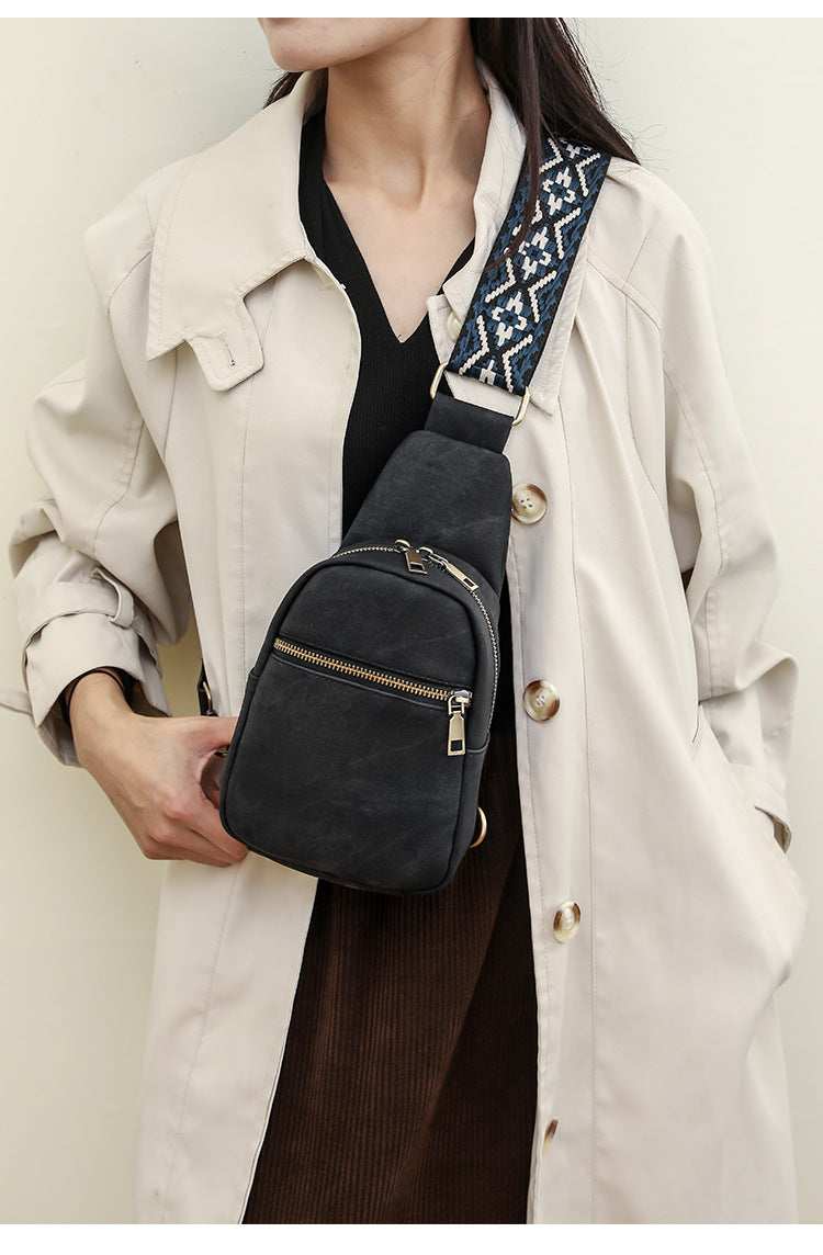 Sling Crossbody Fanny Packs Chest Bag for Work Shopping