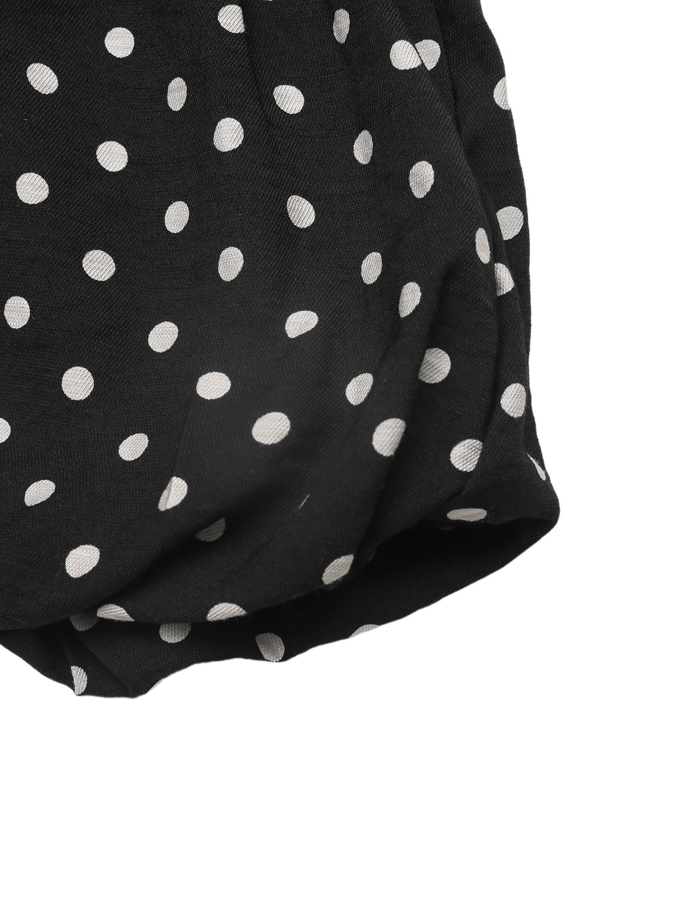 Black Polka Dot Spaghetti Strap Mini Dress Sexy Summer Trend
