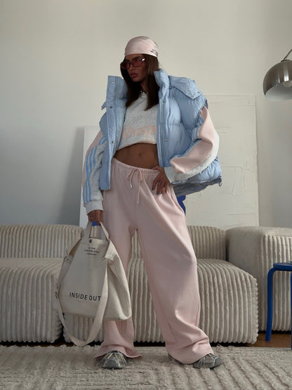 Oversized Retro Graphic Sweatshirt Sweatpants Set