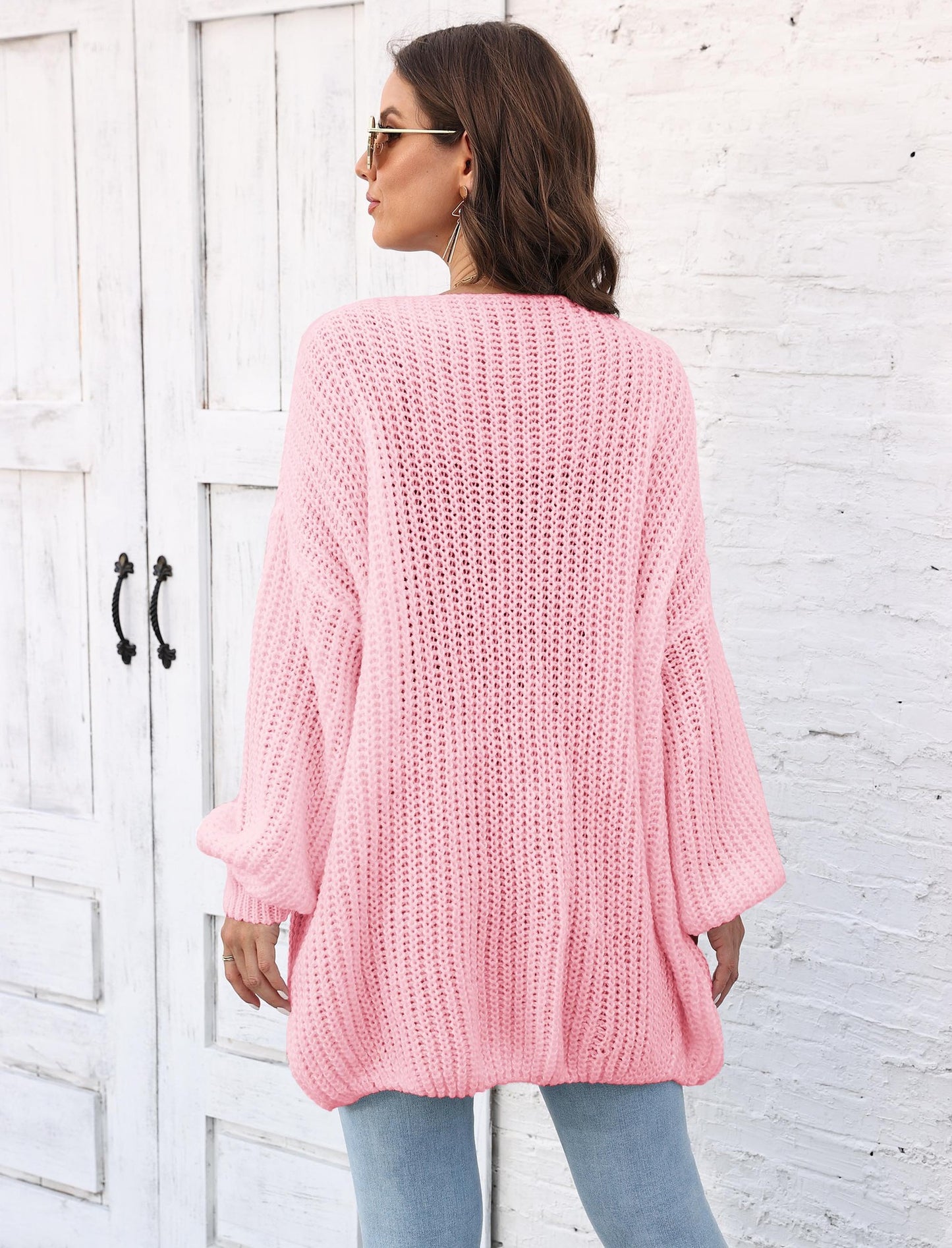 Women's Thick Coat Sweater Women's Cardigan Loose Lazy Style