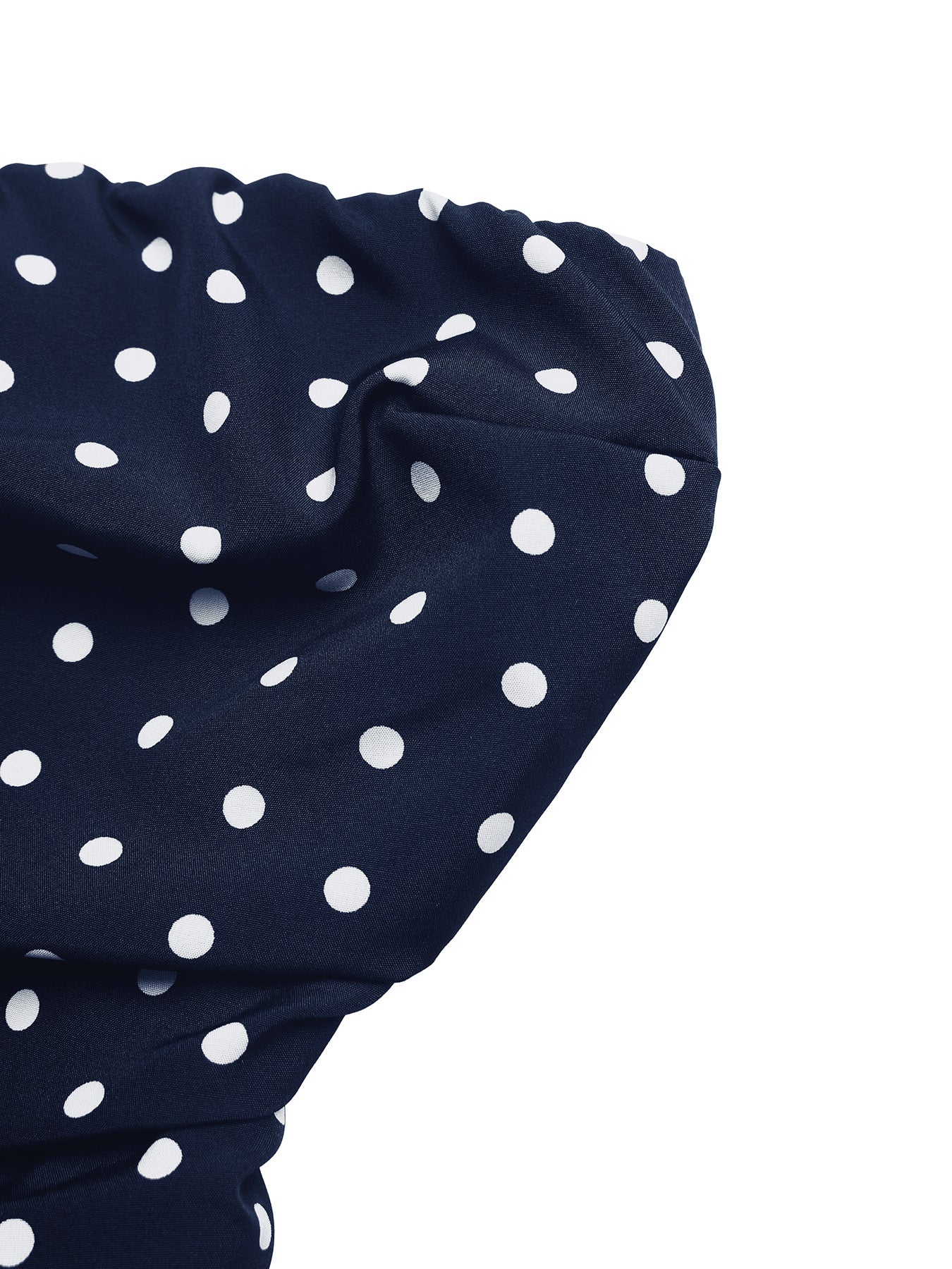 Strapless Polka Dot Maxi Dress Elegant Summer Dress