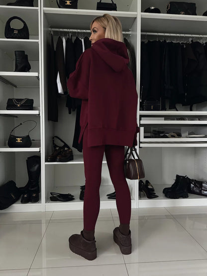 Women's Oversized Hoodie Set Two Piece Casual Loungewear
