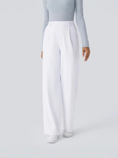 Women's High Waisted Wide Leg Dress Pants Casual
