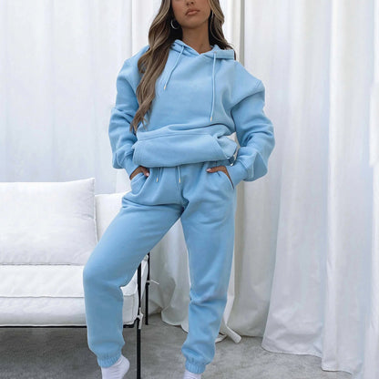 Women's Matching Hoodie & Sweatpants 2 Piece Lounge Set