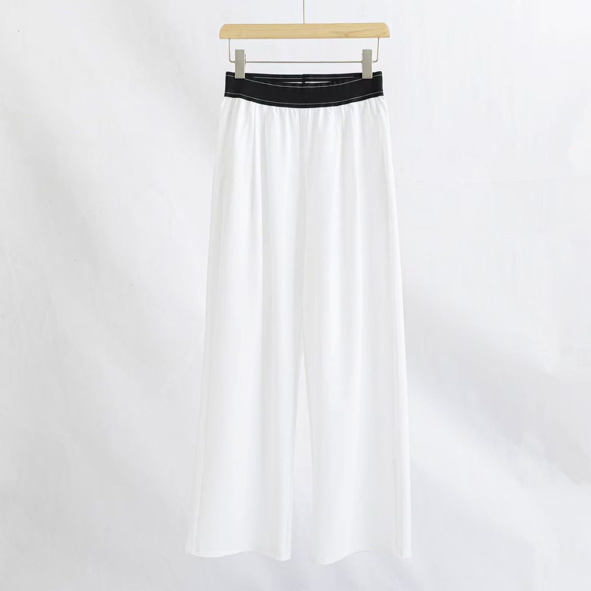 High Waisted Wide Leg Yoga Pants Quick Dry Elastic Waist