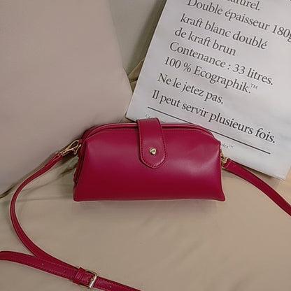 Vintage PU Leather Doctor Crossbody Bag for Women
