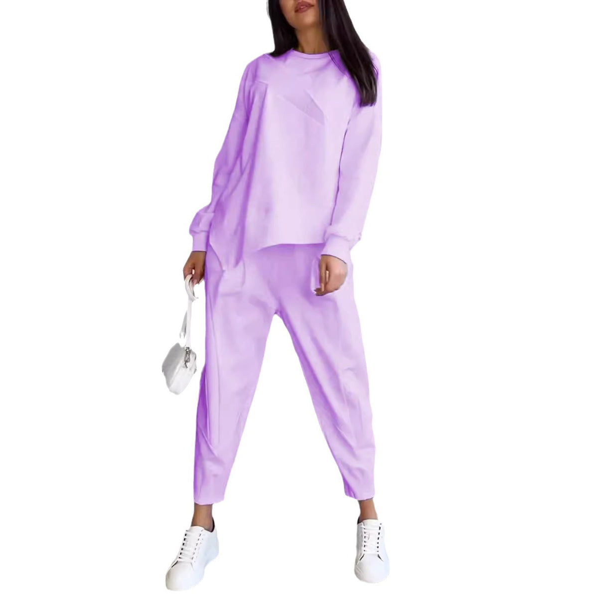 Women's Oversized Sweatshirt & Joggers Matching Set