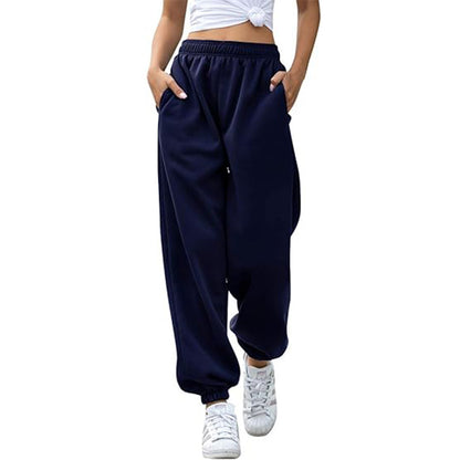 High Waist Loose Fit Sweatpants | Casual Jogger Pants Women
