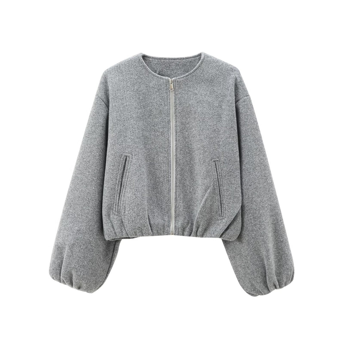 Women's Zip Up Bomber Jacket Casual Streetwear