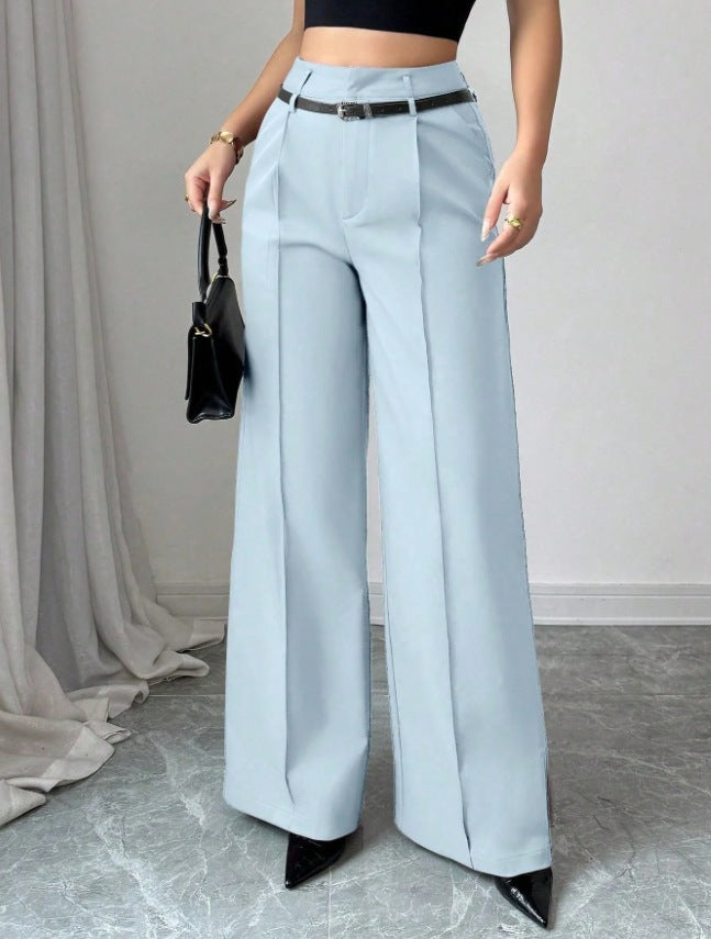 Women's High Waisted Wide Leg Business Casual Dress Pants