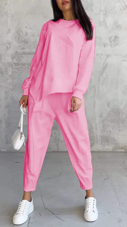 Women's Oversized Sweatshirt & Joggers Matching Set