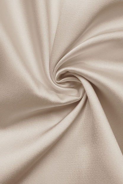 Satin Maxi Dress V Neck Cami Waist Tie Elegant
