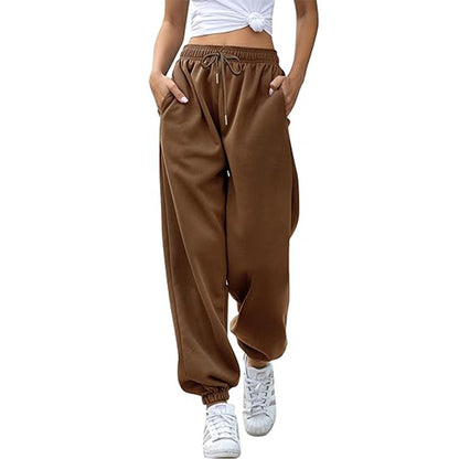 High Waist Loose Fit Sweatpants | Casual Jogger Pants Women