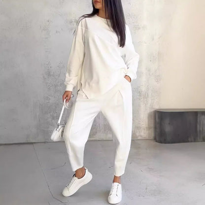 Women's Oversized Sweatshirt & Joggers Matching Set