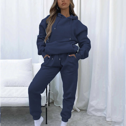 Women's Matching Hoodie & Sweatpants 2 Piece Lounge Set