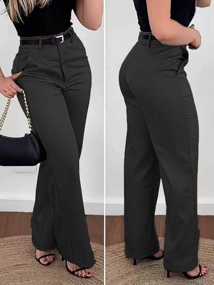 Women's High Waisted Wide Leg Dress Pants Trousers