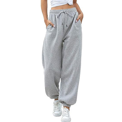High Waist Loose Fit Sweatpants | Casual Jogger Pants Women