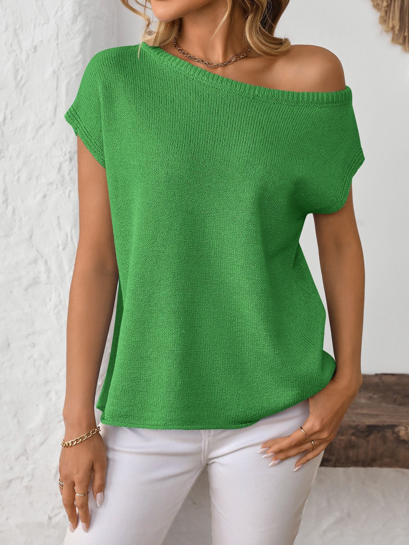 Y2K Summer Knitted Sweater Top Women’s Jumper