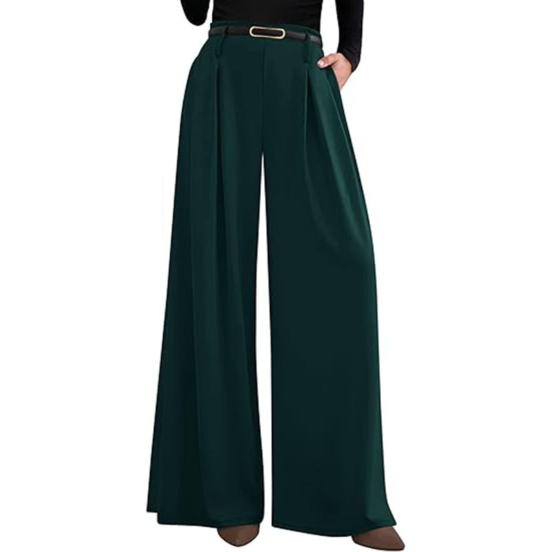 High Waist Wide Leg Dress Pants Business Casual Trousers