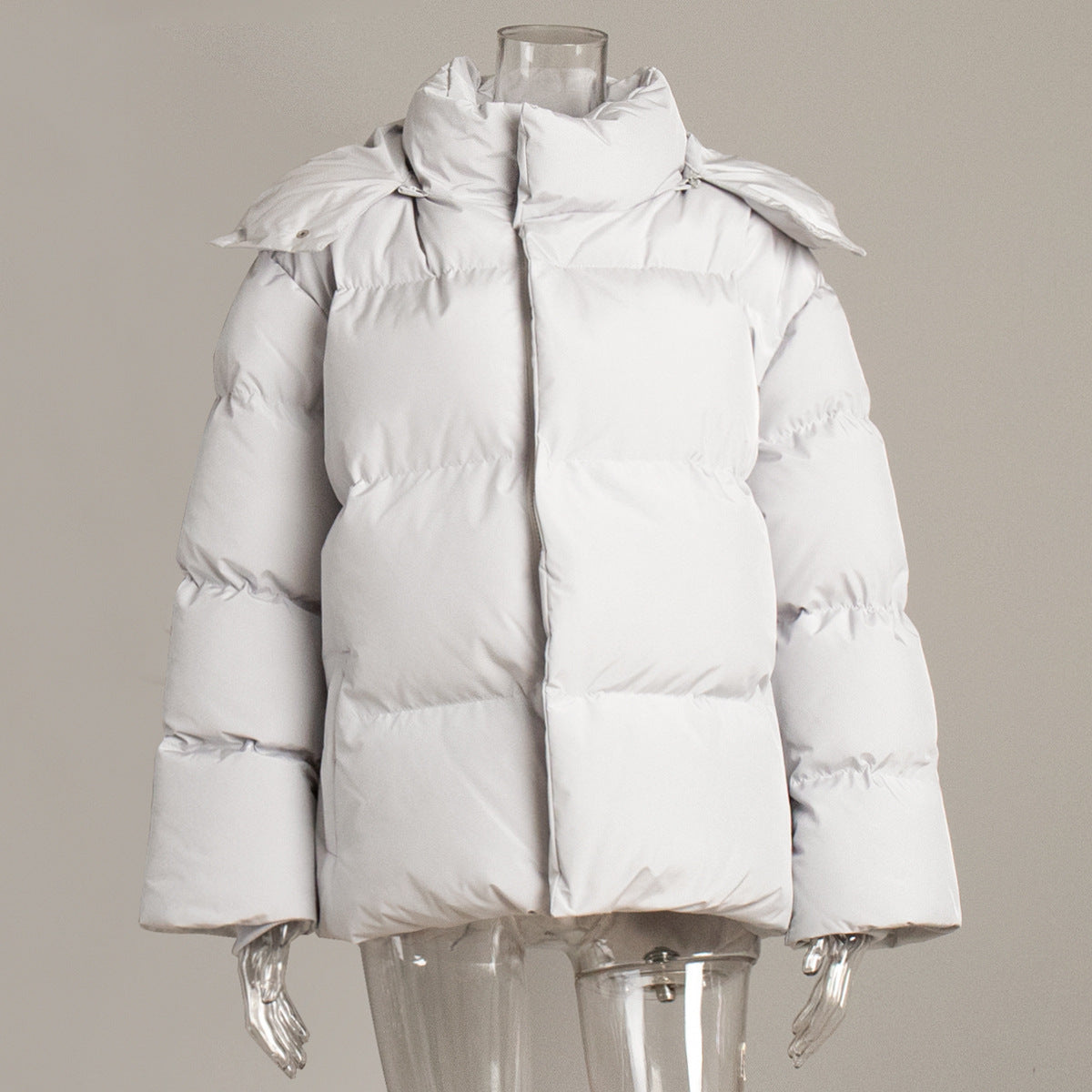 Women's Oversized Hooded Puffer Jacket Winter Coat