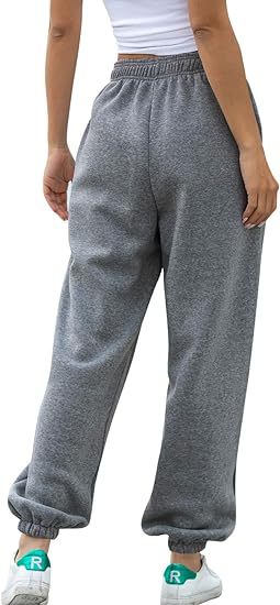 High Waist Loose Fit Sweatpants | Casual Jogger Pants Women
