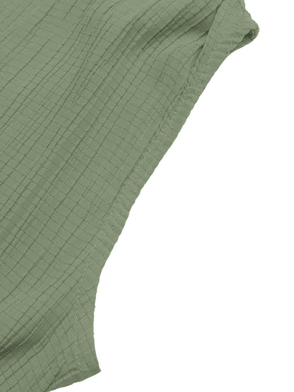 Solid V Neck Wide Leg Jumpsuit Sleeveless Casual Romper