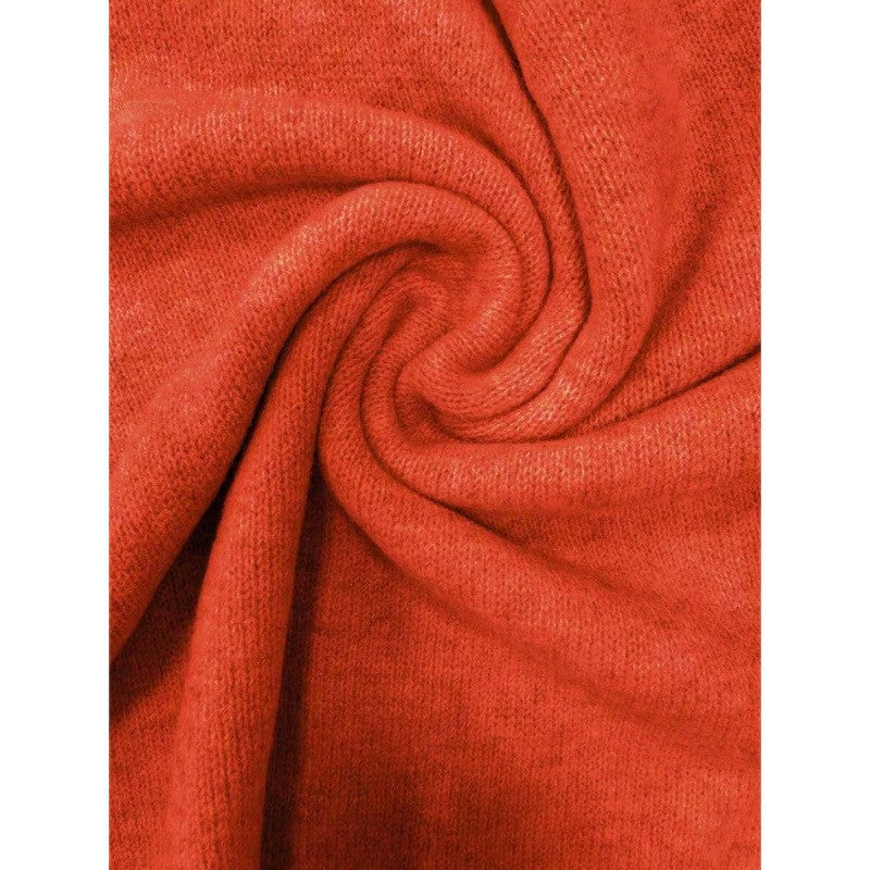 Women's Chenille Button Shoulder Batwing Sweater