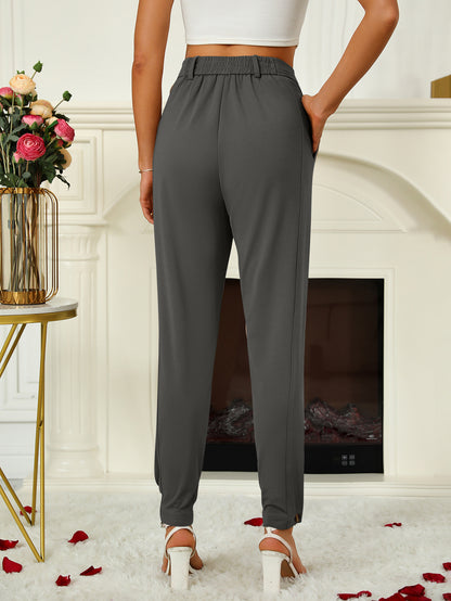 High Waist Trousers for Women | Elegant Work Pants