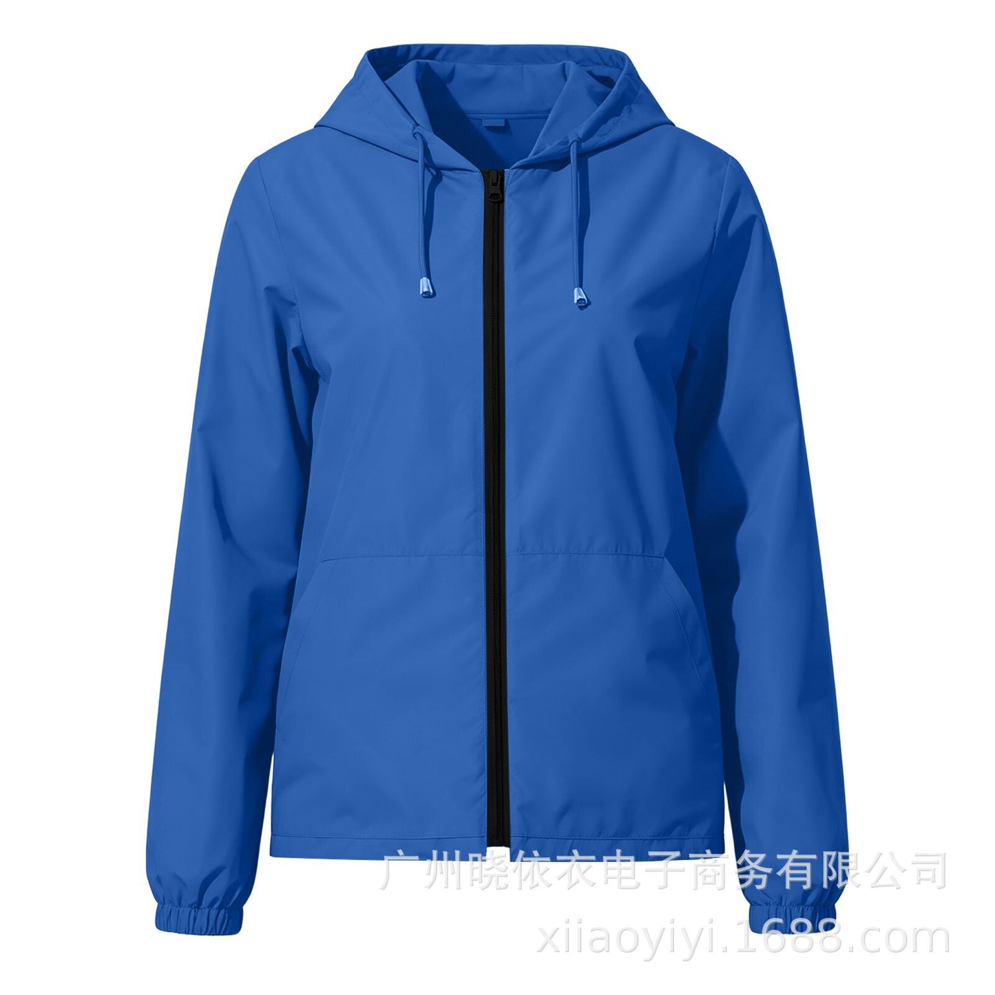 Women's Packable Hooded Waterproof Rain Jacket