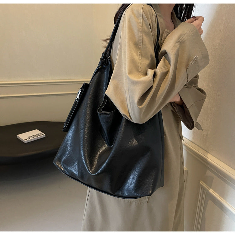 Oversized Slouchy Shoulder Tote Bag for Women