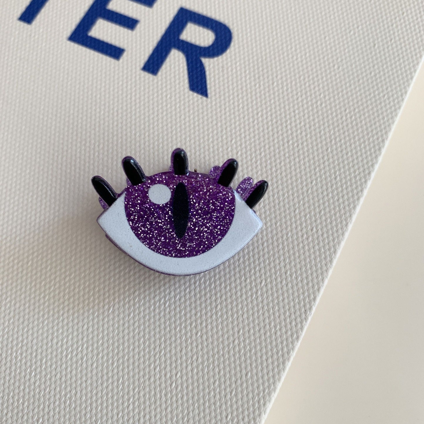 Halloween Ghost Pumpkin Bat Acrylic Mini Claw Clip