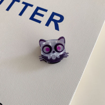 Halloween Ghost Pumpkin Bat Acrylic Mini Claw Clip