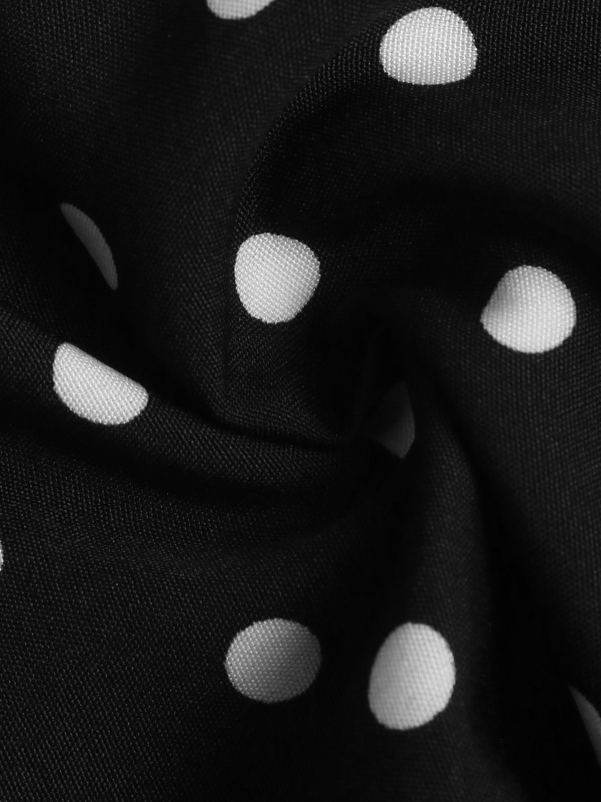 Women's Polka Dot High Waist Wide Leg Casual Pants