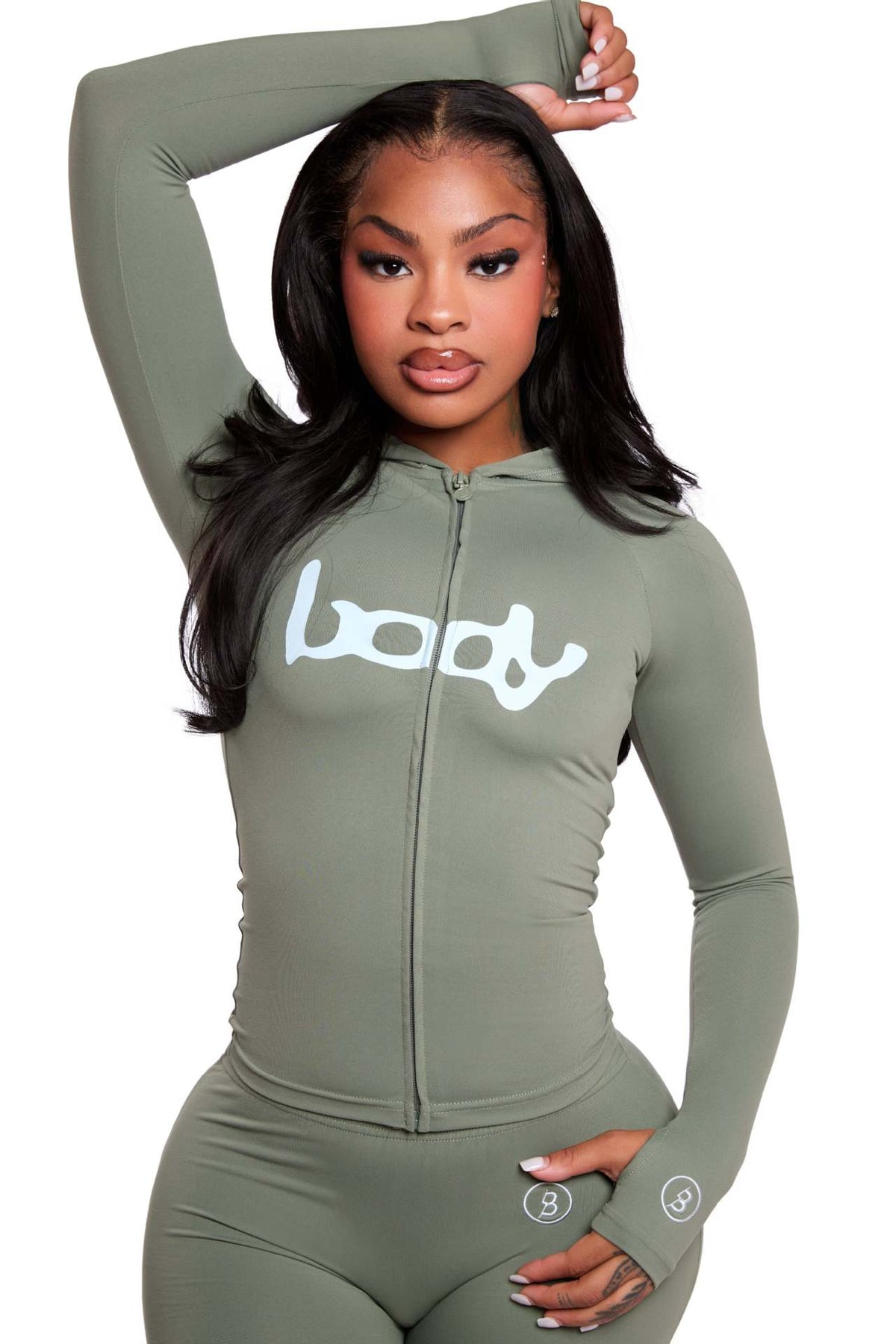 Women's Y2K Leopard Print Hoodie Leggings Two Piece Set