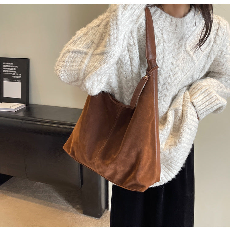 Fashion Versatile Premium Textured Commuter Tote Bag