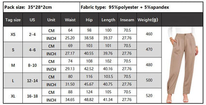 High Waist Trousers for Women | Elegant Work Pants