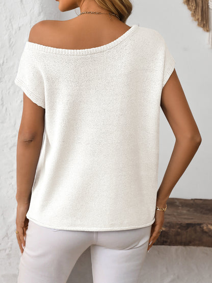 Y2K Summer Knitted Sweater Top Women’s Jumper
