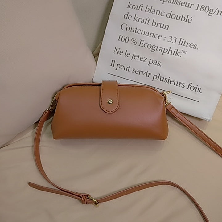 Vintage PU Leather Doctor Crossbody Bag for Women