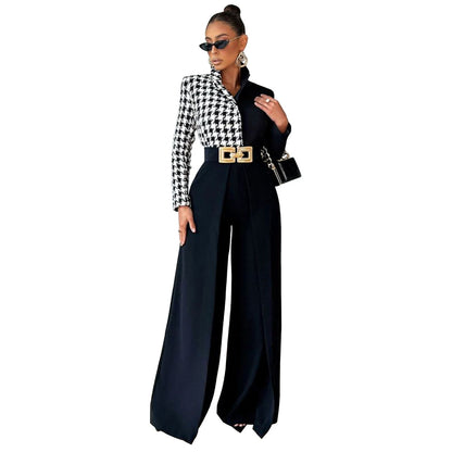 Women's High Waist Wide Leg Pants Flowy Loose Casual