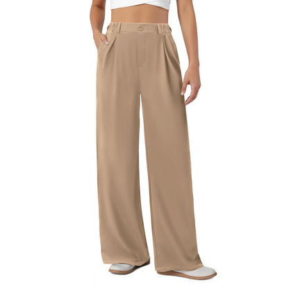 Women's High Waisted Wide Leg Work Pants Business Casual